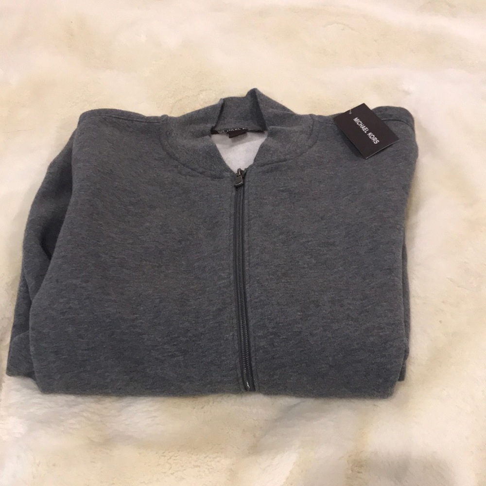 Michael Kors New Mens Full ZIP Sweatshirt